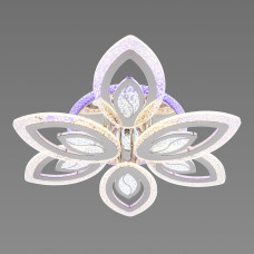 Люстра стельова світлодіодна c RGB підсвічуванням Light House SRS-19567/3+3, колір хром