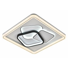 Люстра стельова світлодіодна смарт LED Light House SRS-20276 (Білий + Чорний) 102 Вт + пульт