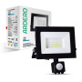 Изображение Прожектор светодиодный с датчиком движения Ardero LL-2030ARD 30W 2400Lm 6500K черный  ИМ Light-Deco 