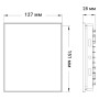 Изображение Светодиодний прожектор Ledcoin LL-5050 50Вт 6500K черный ИМ Light-Deco 2 