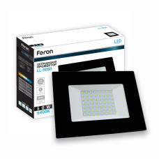 Светодиодный прожектор Feron LL-9050 50Вт 6400K черный