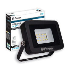 Светодиодный прожектор Feron LL-851 10Вт 6400K черный