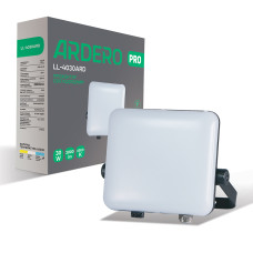 Прожектор світлодіодний Ardero LL-4030ARD PRO 30W 3000Lm 6500K чорний + білий