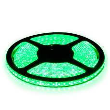 Світлодіодна стрічка B-LED 3528-120 G IP65 зелена, герметична, 1м
