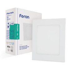 Светильник встроенный светодиодный Feron AL511-1 9W 4000K белый
