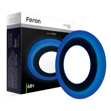 Светодиодный светильник Feron AL2662 6Вт с подсветкой