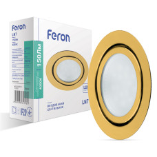 Светодиодный светильник Feron LN7 3Вт 4000K золото