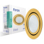 Зображення Светодиодный светильник Feron LN7 3Вт 4000K золото ИМ Light-Deco 