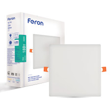 Світильник точковий світлодіодний вбудований Feron AL702 18W білий