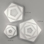Изображение Мінімалістичний LED світильник Ø 25 см для невеликих кімнат ИМ Light-Deco 3 