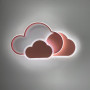 Зображення Люстра стельова дитяча LED Light House LNF-17455 28W у вигляді хмари рожева ИМ Light-Deco 3 