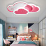 Зображення Люстра стельова дитяча LED Light House LNF-17455 28W у вигляді хмари рожева ИМ Light-Deco 2 
