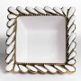 Изображение Тарелка глубокая фарфоровая Tiffany квадратная 26х26х8 см ML2009 ИМ Light-Deco 