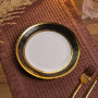 Зображення Тарелка сервировочная фарфоровая Meander 27 см Yiwu WZJ-105P ИМ Light-Deco 1 