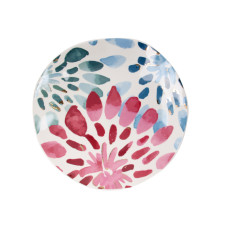 Тарілка фарфорова Light House "Квітка-семиквітка" біла 25 см (925-018)