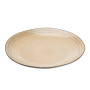 Зображення Тарелка сервировочная круглая керамическая 27.5 см бежевая HP23377 ИМ Light-Deco 2 