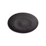 Зображення Тарелка сервировочная керамическая 25 см черная HP-7-727 ИМ Light-Deco 2 