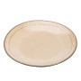Зображення Тарелка сервировочная круглая керамическая 22.5 см бежевая HP23378 ИМ Light-Deco 