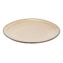 Зображення Тарелка сервировочная круглая керамическая 22.5 см бежевая HP23378 ИМ Light-Deco 1 