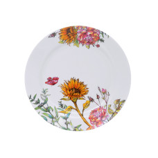 Тарілка фарфорова Light House "Соняшник" біла 25 см (358-950)