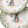 Изображение Набор обеденных тарелок пасхальных Garden Rabbits фарфоровые 25 см HP-7323-5 ИМ Light-Deco 2 