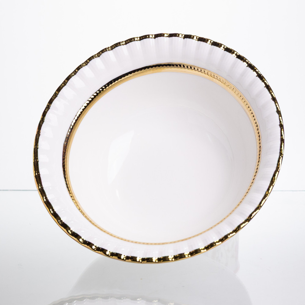 Изображение Тарелка суповаяя фарфоровая Ophelia 20 см Yiwu AP-21 ИМ Light-Deco 3 