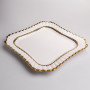 Зображення Тарелка сервировочная фарфоровая Aurelia 15*15 см Yiwu AP-1 ИМ Light-Deco 4 