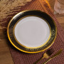 Изображение Тарелка десертная фарфоровая Meander 20 см Yiwu WZJ-8P ИМ Light-Deco 1 