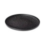 Зображення Тарелка керамическая 25 см плоская черная HP-7-735 ИМ Light-Deco 3 