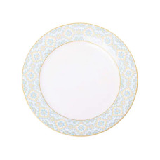 Тарелка сервировочная керамическая 26.5 см с орнаментом HP-7-738