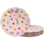 Изображение Набор из 6-и фарфоровых тарелок Lefard "Blossom" 21 см (922-082) ИМ Light-Deco 