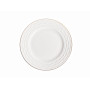 Зображення Десертна тарілка Lefard «Золотая волна» 359-478-7 фарфорова 19 см ИМ Light-Deco 1 