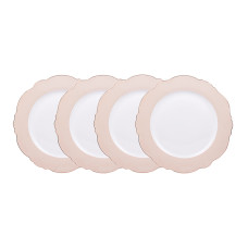 Набір тарілок hanna beige 4 шт 27 см Набір тарілок hanna beige 4 шт 27 см