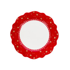 Тарілка підставна фарфорова Lefard "christmas story" 28 см (985-197)