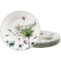 Изображение Набор из 6-и фарфоровых тарелок Lefard "Muze Garden" 19 см (922-077) ИМ Light-Deco 
