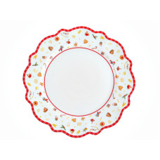 Тарілка підставна фарфорова Lefard "christmas delight" 28 см (985-119)