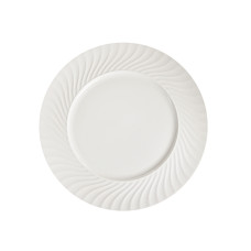 Тарілка порцелянова Lefard "меренга без золота" 26см (949-010-1)