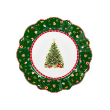 Тарілка підставна christmas delight 28см