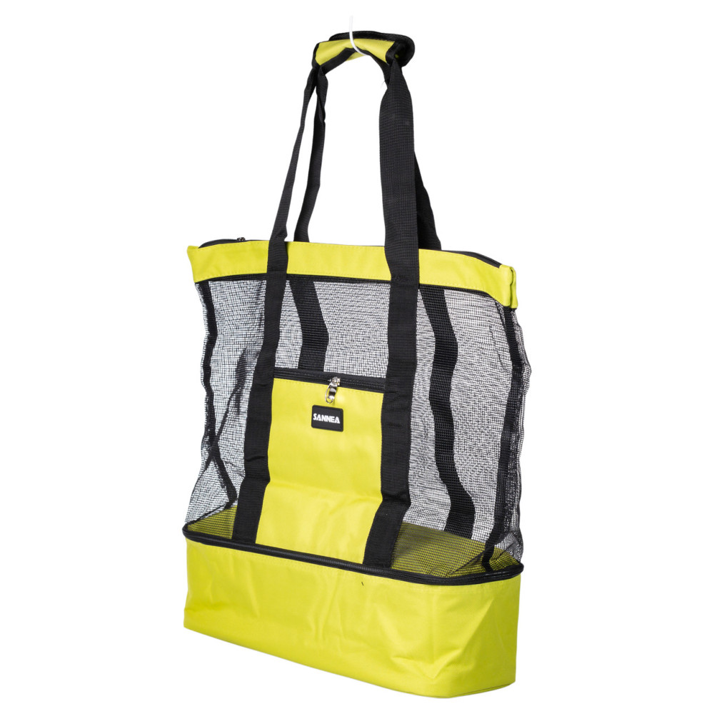 Зображення Пляжна термосумка на 2 відділення SANNE 33 л жовта 47×15×48 (см) HP-14-25GR ИМ Light-Deco 3 