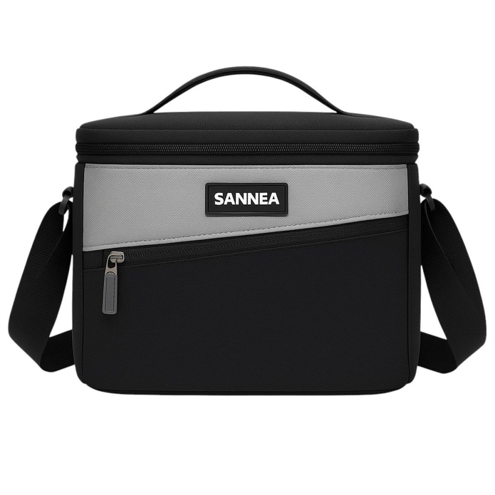 Зображення Термосумка SANNE 12 л чорна 27*21*22 ​​см (HP-14-14) ИМ Light-Deco 