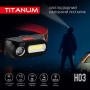 Зображення Налобний світлодіодний ліхтарик TITANUM TLF-H03 180Lm 6500K ИМ Light-Deco 2 