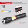 Изображение Портативний світлодіодний ліхтарик TITANUM TLF-T06 300Lm 6500K ИМ Light-Deco 8 