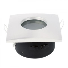 Світильник точковий врізний вологозахищений HOROZ ELECTRIC "SARDUNYA-S" білий