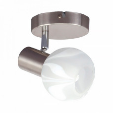 Світильник стельовий HOROZ ELECTRIC "BODRUM-1" 40W матовий хром