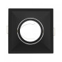 Зображення Світильник точковий врізний поворотний HOROZ ELECTRIC "MEYAN-S" колір чорний ИМ Light-Deco 1 