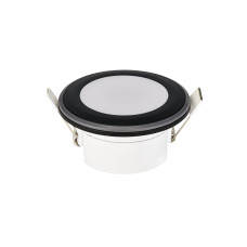 Світильник точковий врізний світлодіодний HOROZ ELECTRIC "PARKER-5" 5W 4200K (нейтральне світло), чорний