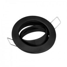 Світильник точковий врізний поворотний HOROZ ELECTRIC "LAVANTA" колір чорний