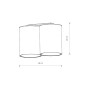 Изображение Точечный светильник Nowodvorski 7665 Eye tone GU10 2x10W IP20 Wh ИМ Light-Deco 1 