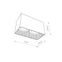 Изображение Точечный светильник Nowodvorski 9316 Groove GU10, ES111 2x75W IP20 Bl ИМ Light-Deco 2 