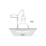 Изображение Точечный светильник Nowodvorski 8370 Delta GU10 1x15W IP54 Bl ИМ Light-Deco 4 